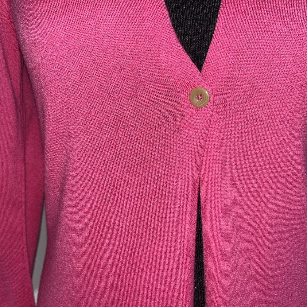 J. Jill‎ 1-Button Wool Blend Cardigan Sweater Size Small - Picture 7 of 11